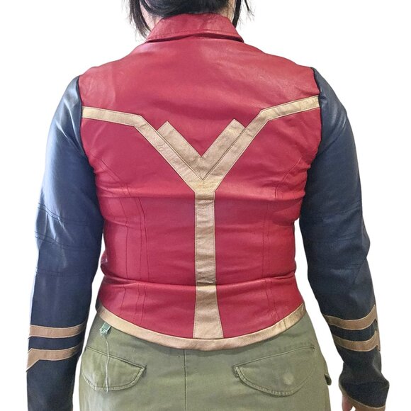 Wonder Woman Jacket (Faux Leather) - Picture 1 of 4